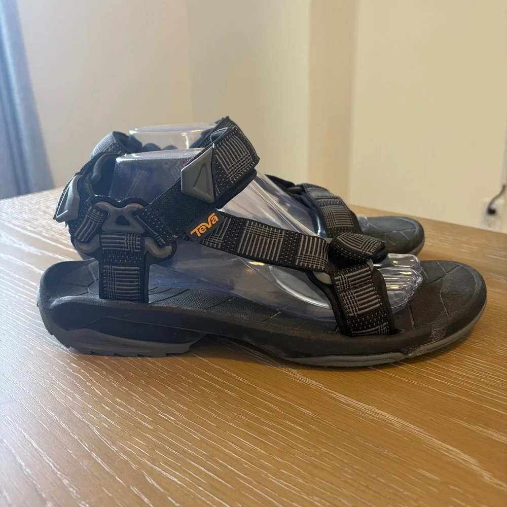 Teva Mens‎ Terra Fi 5 Universal Black Gray Hiking Sandals 1001473 US 11